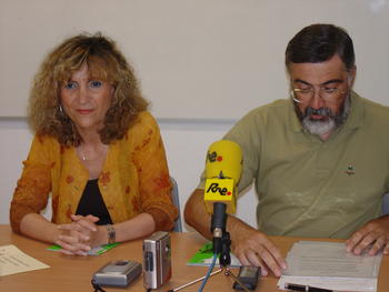 La anterior presidenta de SCLMFYC, Verónica Casado y el actual presidente, Miguel Ángel Díez