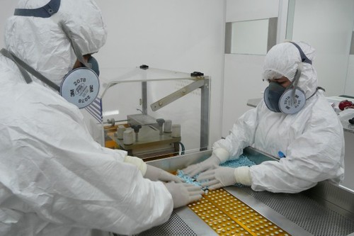 Producción de fármacos para la tuberculosis. FOTO: UNL.