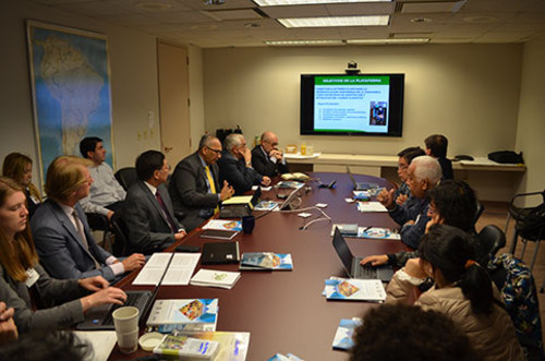 Reunión de presentación de la Plataforma de Producción Ganadera Sostenible en Washington D.C.