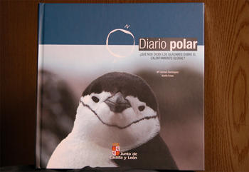 Imagen del libro  Diario Polar, ¿Qué nos dicen los glaciares sobre el calentamiento global?