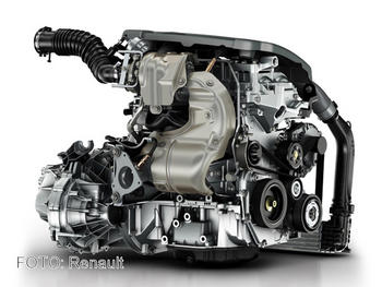 Imagen del motor TCe130 que Renault y Nissan fabricarán en Valladolid.