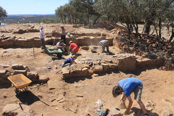 Excavación de El Castillón. Foto: Jose Carlos Sastre.