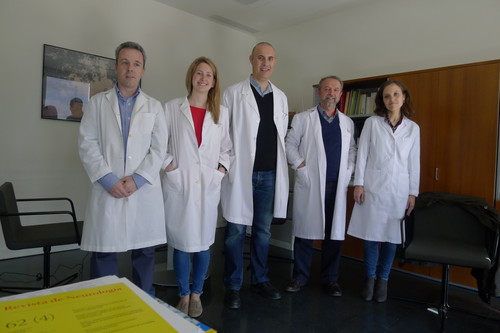 Investigadores de la Universidad de Granada especialistas en párkinson. Foto: UGR.