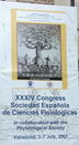 Cartel del del XXXIV Congreso de la Sociedad Española de Ciencias Fisiológicas (SECF) 
