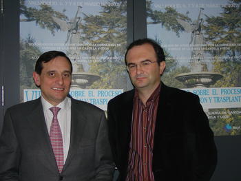 Miguel Ángel Citores (izq) y Luis de la Fuente Galán
