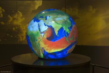 Imagen de la exposición 'Cambio climático: Nuevas energiás para un reto global', del Centro de Recursos Ambientales.