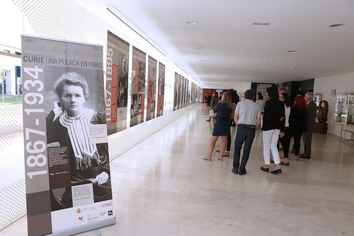 Exposición 'Homenaje español a María Sklodowska-Curie'/UVa