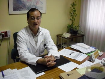 Darío Morais, jefe del Servicio de Otorrinolaringología (ORL) del Hospital Clínico Universitario de Valladolid.