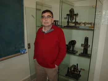 Juan Carlos Pérez Cerdán, investigador de la Escuela Técnica Superior de Ingeniería Industrial de Béjar.