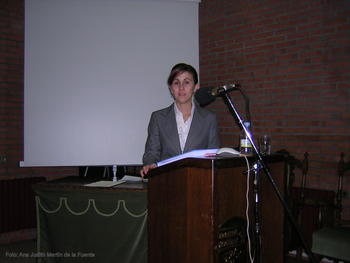 Ana Judith Martín de la Fuente, investigadora del Área de Microbiología e Inmunología de la Universidad de León.
