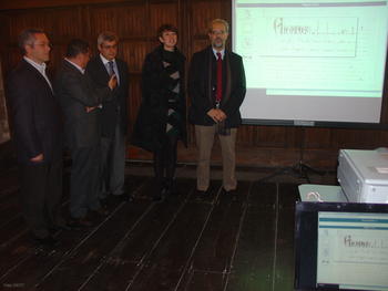 Presentación de la web del Archivo Histórico de la Universidad de Salamanca.