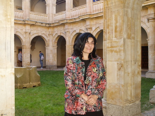 Carmen García Cela, profesora del Departamento de Filología Francesa de la Universidad de Salamanca.