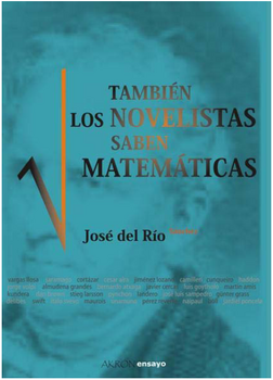 Portada del libro 'También los novelistas saben Matemáticas'.