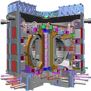 Imagen del reactor de fusión nuclear