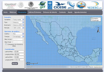 Escenarios de cambio climático para México (FOTO: CICESE).
