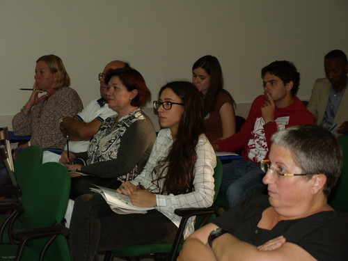 Público asistente a las jornadas La Recuperación de Europa: Juventud e Investigadores.