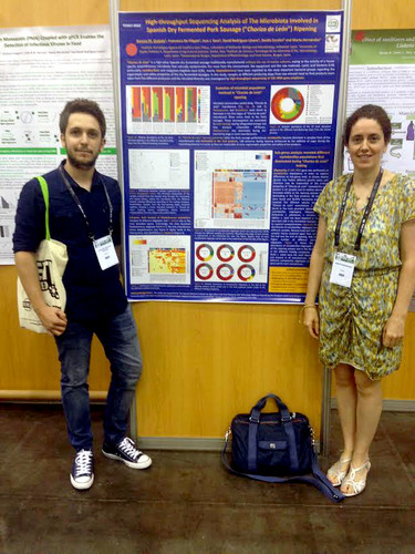 Los investigadores en el Congreso Europeo de Microbiología/UBU