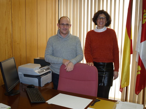 Fernando Carbajo y Mercedes Curto, investigadores del grupo EURÍPIDES.