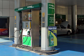 Estación de servicio de Brasil en la que se puede encontrar bioetanol. Foto: Wikipedia.