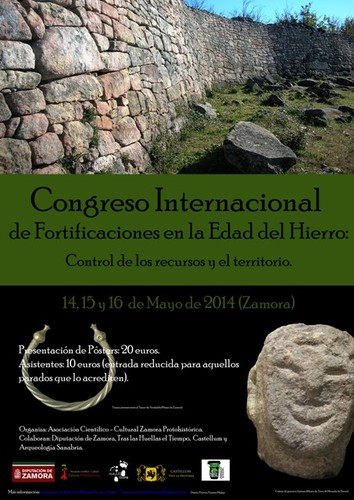Congreso Internacional de Fortificaciones de la Edad del Hierro: Recursos y control del Territorio. 