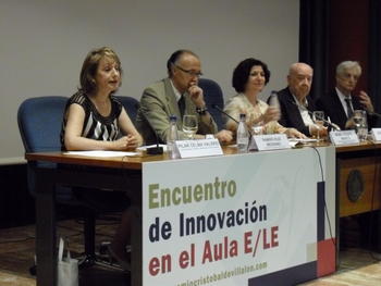 Imagen de la apertura del encuentro sobre enseñanza innovadora del español como lengua extranjera.