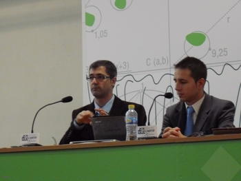 Ruben García y Francisco Barrientos, investigadores de Cartif.