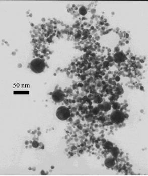 Nanopartículas generadas a partir de la aplicación de láser pulsado ultracorto