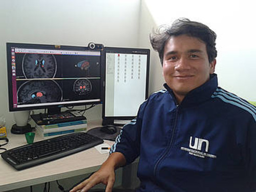 David Augusto Cárdenas Peñas, estudiante de doctorado en la UN. FOTO: MAURICIO DÍAZ