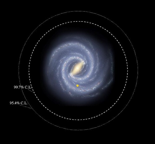 Representación artística de la Vía Láctea. Imagen: R. Hurt, SSC-Caltech, NASA/JPL-Caltech.