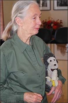 Jane Goodall (Fotografía: Universidad de Córdoba)