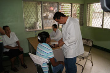 Centro de salud en Nicaragua (FOTO: Minsa).