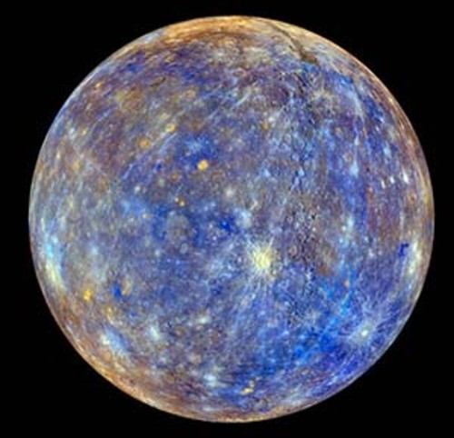 Mercurio. Imagen: NASA.