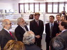 El secretario de Estado de Investigación, Miguel Ángel Quintanilla inaugura el Centro para la Calidad de los Alimentos de Soria.