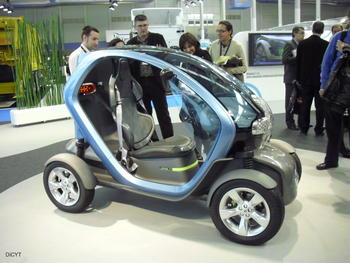 Prototipo de vehículo eléctrico desarrollado por Renault.