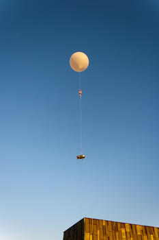 Uno de los globos sonda lanzados en el marco del proyecto (FOTO: Daedalus)