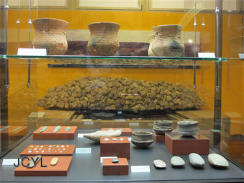 Piezas de época Neolítica incorporadas al Museo Numantino y procedentes de la investigación en el Valle de Ambrona.