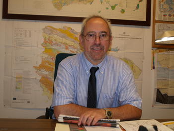 Pedro Florido, responsable de la Oficina de Proyectos del Igme en Salamanca.