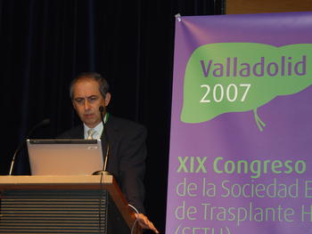 El responsable de la Unidad de Hepatología experimental del hospital La Fe de Valencia, José Vicente Castell.