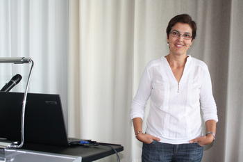 Raquel Cantos Coll, investigadora de la Universidad de Alicante.