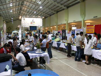Más de 180 proyectos se presentaron este año en la XII Feria Científica Nacional del Ingenio Juvenil de Panamá. (Foto: SENACYT)