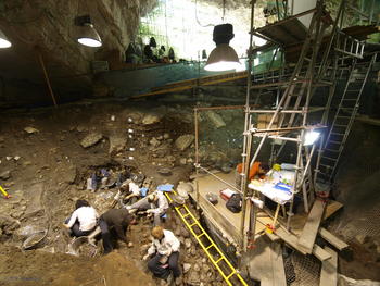 Imagen del Portalón de Cueva Mayor.