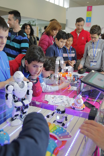 Feria de la Ciencia y la Tecnología de Castilla y León. Foto: UBU.