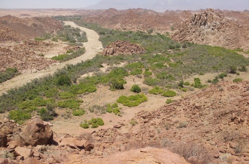 Cauce del río Ugab, en Namibia. Foto: UGR.