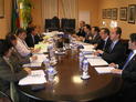 Imagen del encuentro que ha mantenido hoy el Consejo de Universidades.