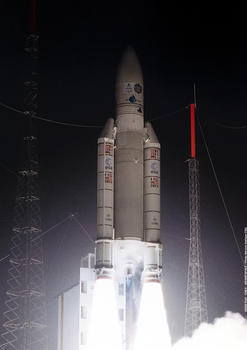 Un cohete Ariane-5