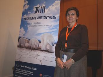 Rosa Gómez Antón, científica del Departamento de Química Aplicada a la Ingeniería de la Universidad Nacional a Distancia (ENED) en Madrid.