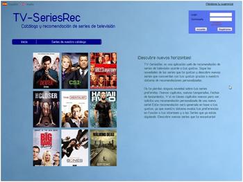 Interfaz de TV-SeriesRec. Foto: Grupo MiDa.