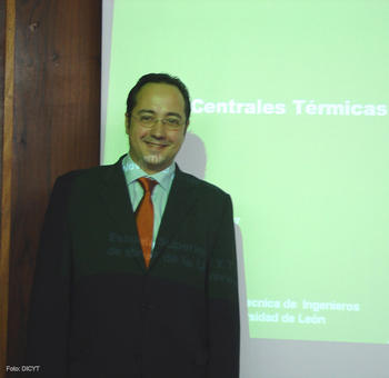 Juan Cifuentes Rodríguez, responsable de Producción de la central térmica de Lada (Asturias)
