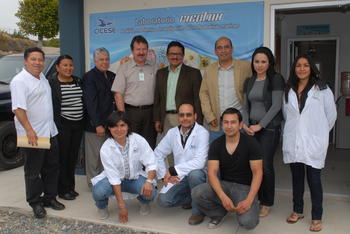 Miembros del Laboratorio Ficotox del Centro de Investigación Científica y de Educación Superior de Ensenada, Baja California (Cicese).