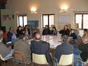 Una de las reuniones mantenidas por la asociación con los ayuntamientos de la zona del Alberche.